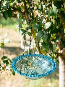 1 Piece Hanging 2 In 1 Bird Feeder And Bird Bath Outdoor Patio Garden Yard Decor Sturdy Easy To Hang For Wild Bird Lovers Nature Backyard Balcony Porch Gift For Bird Enthusiast Spring Summer Season - A - View 13