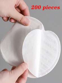 200 Tablets/50 Tablets Underarm Sweat-Absorbent Stickers Armpit Sweat-Absorbent Stickers Armpit Sweat-Proof Stickers Ultra-Thin Invisible Pads - Multicolor - View 12