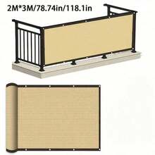 Balcony Privacy Sun Shade | 90% Sun Shading And UV Protection, Windproof And Dustproof, Suitable For Outdoor Balcony, Garden, Patio, Swimming Pool, Available In Multiple Colors - 1 Piece Of Any Color - View 26