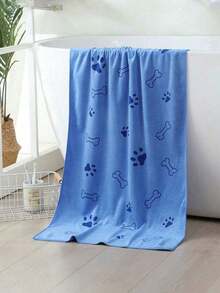 Super Soft Microfiber Dog Drying Towel, Quick Absorbent Bath Towel For Pet Grooming, Suitable For Small And Medium Dogs - multicolor - View 13
