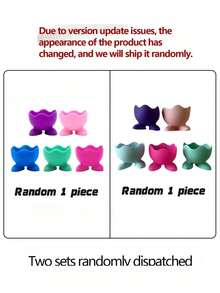 Colorful Silicone Egg Holders, Suitable For Boiled Or Soft Boiled Eggs - Multi-Color Packaging, Fits Individual Eggs With Stands - Dishwasher , Easy To Clean - Breakfast, Brunch, Morning Kitchen Gadget Tool - Multicolor - View 21