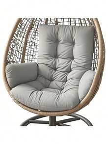 1PC Multi Functional Egg Shaped Rocking Chair Cushion Hammock Base Seat Pad Comfortable Fashionable Design Durable Stitching For Chairs Hanging Baskets Lounge Chairs Home Garden Patio Indoor Outdoor Relax Essential - Rocking Chair Cushion - View 22