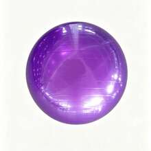 1pc Purple PVC Yoga Ball, Durable Fitness & Pilates Balance Ball For Weight Loss And Core Strength Training, Suitable For Home Workout, Paired With Yoga, Stretching And Flexibility Exercises, Pump Sold Separatelyc - Purple - View 11