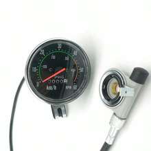 A Black Universal Odometer And Bicycle Speedometer, Classic Mechanical Speedometer Suitable For Bicycle - Black - View 4