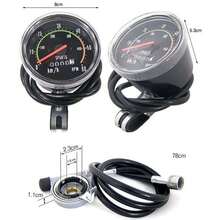 A Black Universal Odometer And Bicycle Speedometer, Classic Mechanical Speedometer Suitable For Bicycle - Black - View 5