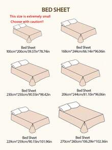 Cirelle 1 buah Sprei Datar Hijau Muda, Sprei Tempat Tidur Poliester Lembut, Sprei Datar Mikrofiber Bernapas, Tahan Kerut & Pudar - Hijau - View 7