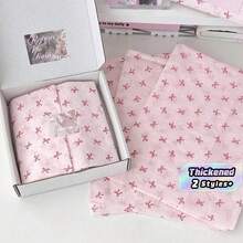 Aesthetics 5/10pcs 19.68in*27.56in Bowknot Sydney Wrapping Paper Bouquet Packaging Materials Back To School - multicolor - View 1