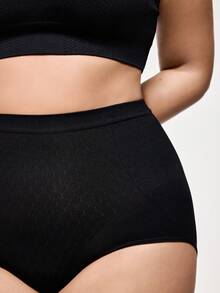 SHAPORA Pantis Modeladoras Sin Costuras De Talla Grande - Negro - Ver 6