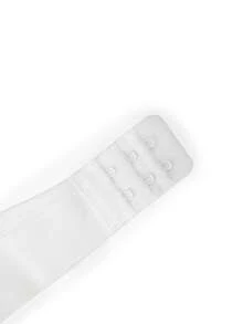 Ocili 100%纯棉柔软提花简约波西米亚纯色舒适女士文胸内衣 - 白色 - 查看 11
