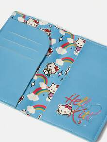 HELLO KITTY AND FRIENDS | SHEIN Cute Leather Cartoon Personalized Card Bag - 藍色A - 查看 3
