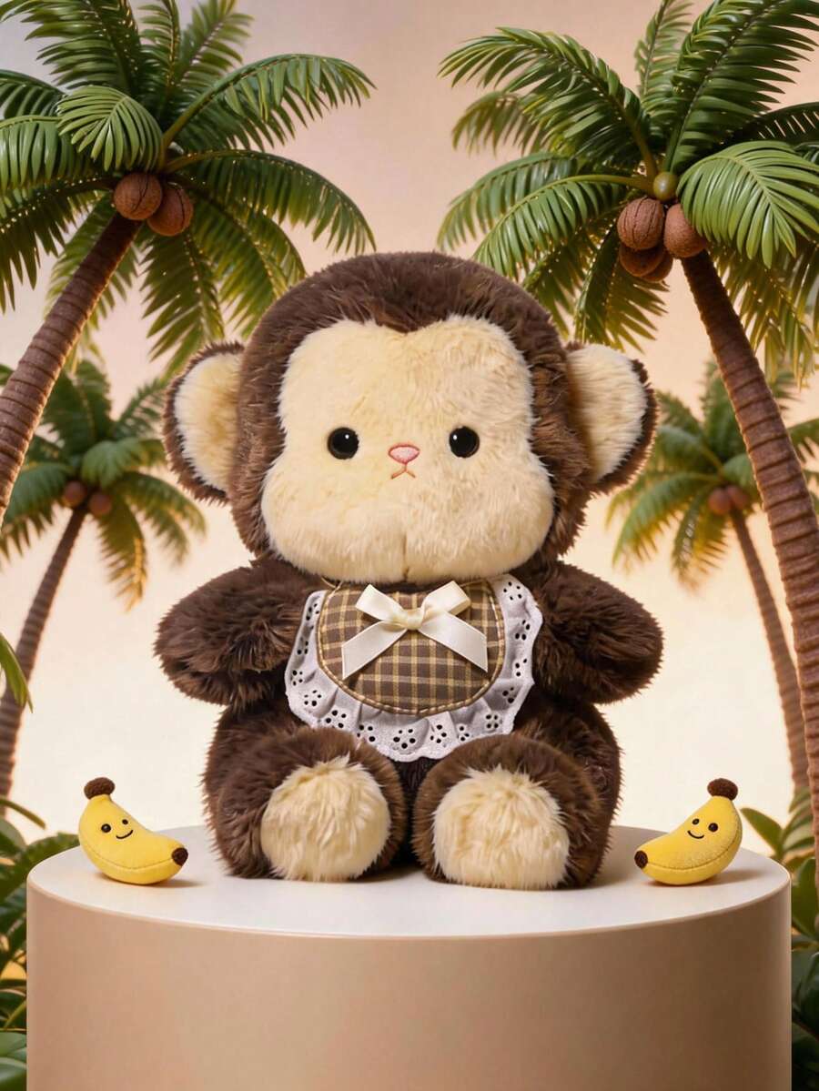 MINKOJA 1Pc Monke Koala, Little Dog, Little Rabbit Plush Toy, Cute Plush Doll, Boll Pillow, Bedtime Gift - Multicolor - View 1