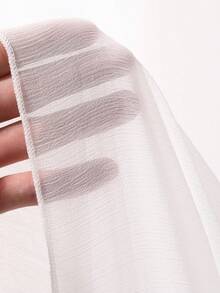 Dazy Plus Sexy Minimalist Sexy Home Wear Sheer Mesh Strap Dress Plus Size Women Spring Summer Elegant White Nightgown Pajamas - White - View 4