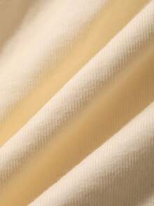 DAZY Striped Off-Shoulder Ruched Bodycon Short Sleeve T-Shirt For Women Summer - Yellow - View 3