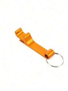 1/16/50/100pcs Portable Beer Bottle Opener Keychain Mini Pocket Aluminum Alloy Beverage Beer Bottle Opener Wedding Party Favor Gifts, For Outdoor, Camping, Gift For Father - Multicolor - View 13