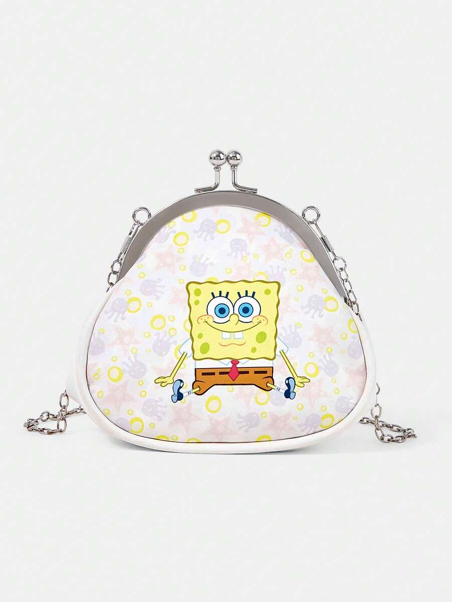 SpongeBob SquarePants | SHEIN 女士晚宴手拿包 搭配旗袍宴會晚裝名媛派對小包 - 彩色 - 查看 1