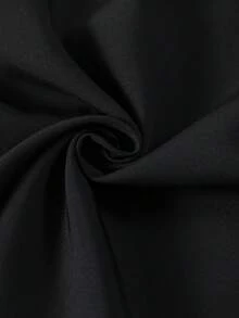 GlowEve CURVE 大尺碼女款彼得潘領休閒百搭日常出遊襯衫 - 黑色 - 查看 4