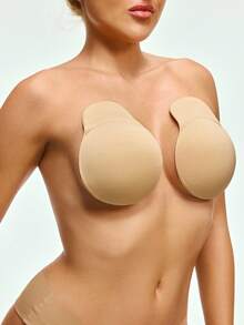 SHAPORA 2+2 件圆形提拉隐形乳贴，适合日常佩戴 - 彩色 - 查看 4