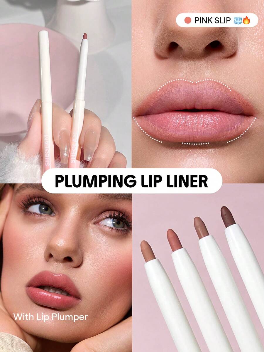 SHEGLAM Bold Booster Plumping Lip Liner - Pink Slip - View 1