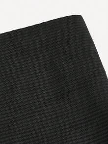 SHAPORA Conjunto De Body Moldeador Para Mujer De Color Sólido - Negro - Ver 9