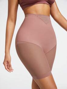SHAPORA Bawahan Korset Wanita - Dusty Pink - View 6
