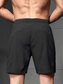 Gym Rark Pantalones cortos deportivos casuales versátiles para hombres con cintura de cordón, para uso diario, viajes y gimnasio - Multicolor - Ver 2