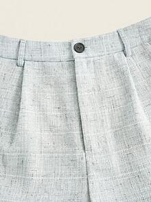 SHEIN Clasi 女士通勤办公风背心短裤套装 - 彩色 - 查看 9