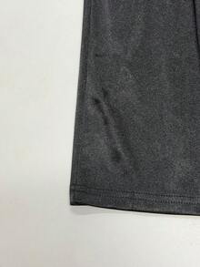 GlowEve CURVE 大尺碼女款素色百褶休閒百搭日常外出短褲 - 黑色 - 查看 5