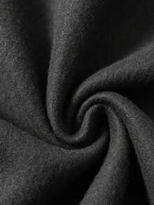 PAVTROS Sweatshirt Hoodie Resleting Dua Lapis Bergaris Warna Blok Gaya Streetwear Pria Muda - Dark Grey - View 5