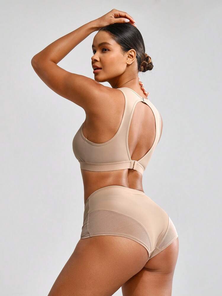 Ladies' Solid Color Shapewear Set