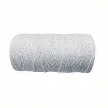 2mm 100M Cuerda de macramé colorida de 2 hebras para manualidades DIY, cuerda retorcida beige para decoración textil del hogar - Multicolor - Ver 9