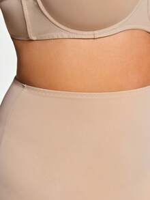 SHAPORA Plus Size High Waist Seamless Body Shaper - Apricot - View 5