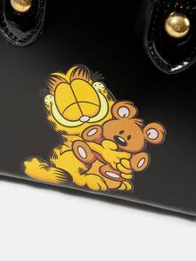 GARFIELD | SHEIN Bolso de mano de mujer con estampado de gato lindo y de moda - Garfield-2 - Ver 6