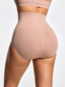 SHAPORA Women's Solid Color Fashion Shapewear, Suitable For Summer - Mocha Brown - View 2