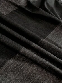Attitoon Kaos Wanita Kasual Minimalis Garis-garis Hitam & Abu-abu 95% Katun Motif Cetak Penuh Bahu Asimetris Lengan Pendek Potongan Longgar Cocok untuk Musim Semi & Musim Panas - MultiWarna - View 7