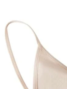 Ocili Mini Cup Seamless Backless U-Neck Bra, Comfortable Women's Underwear - Apricot - View 10