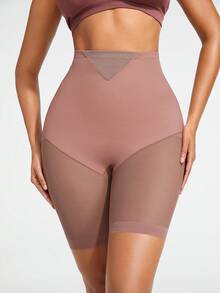 SHAPORA Bawahan Korset Wanita - Dusty Pink - View 3