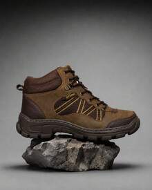Men's Outdoor Non-Slip Boots For And Work - Cafe - View 4