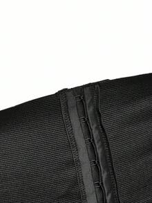 SHAPORA 大码女式黑色前扣腰带，日常穿着 - 黑色 - 查看 4