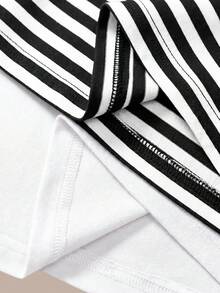 SHEIN BASICS 女款無肩帶貼身休閒百搭上衣 - 彩色 - 查看 4