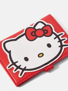 HELLO KITTY AND FRIENDS | SHEIN Cute Leather Cartoon Personalized Card Bag - 紅色C - 查看 4