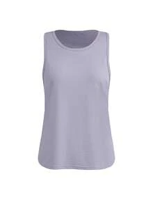 SHEIN Cheerettes 女款拼色上衣、純色圓領上衣與高腰長褲休閒日常運動套裝 - 彩色 - 查看 8