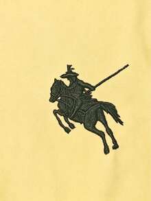 GlowEve 女款假兩件刺繡襯衫，夏季套裝，女款度假套裝，黑白拼接上衣度假套裝女款 - 鵝黃色 - 查看 4