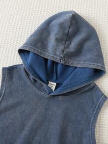 SHEIN Young Boy' New Casual Minimalist College Style Vacation Striped Shirt & Shorts 2-Piece Set, Suitable For Summer, Street Style, Daily Wear, Outings, Vacation, Spring & Summer Fashion, Summer Outfits Easy Comfort, Layers For Kids, Stylish Kids, Casual Wear, Kids' Sports College Digital Graphic T-Shirts, Back To School, Spring & Summer Clothes, Homecoming - Multicolor - View 7