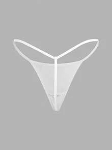 Ocili 7件/包 極簡風女款丁字褲 - 白色 - 查看 2