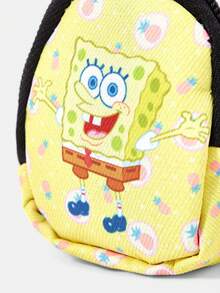 SpongeBob SquarePants | SHEIN 附扣與拉鍊口袋零錢包，多功能收納袋，零錢收藏整理袋，男女皆適用 - 海綿 - 查看 7