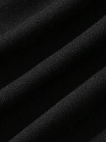 DAZY 女款素色內建胸墊細肩帶背心上衣 - 黑色 - 查看 7