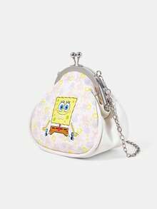 SpongeBob SquarePants | SHEIN 女士晚宴手拿包 搭配旗袍宴會晚裝名媛派對小包 - 彩色 - 查看 8