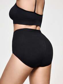 SHAPORA Pantis Modeladoras Sin Costuras De Talla Grande - Negro - Ver 2