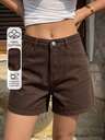 Quần short denim nữ