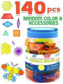 MINKOJA Translucent Blocks,Educational Toys For Boys And Girls In Classroom Or Home School, Colorful Plastic Alphabets Numbers And Shape For Kid Counting Spelling Learning Sensory Play,Easter,Easter Gift,Childen's Daykids Toys,Party Bag Fillers,Kids Math Manipulatives - Multicolor - View 14